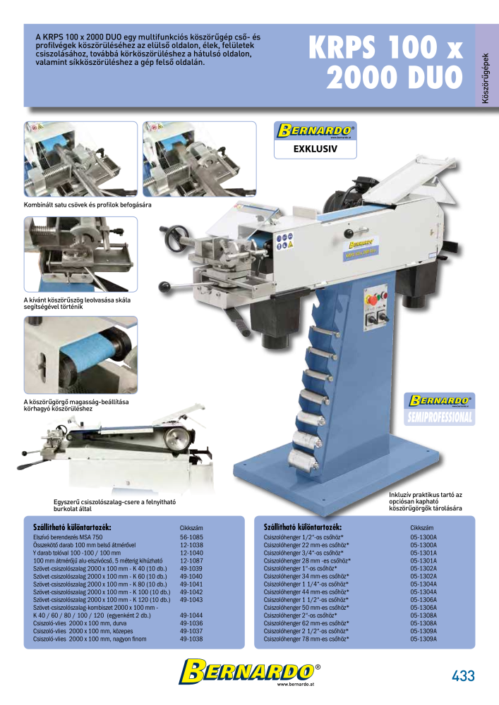 Bernardo General Catalogue Metal NO.: 2583 - Page 435