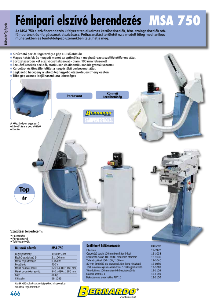 Bernardo General Catalogue Metal n.: 2583 - Pagina 468