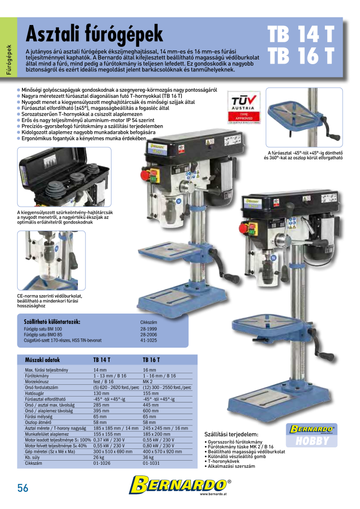 Bernardo General Catalogue Metal Nº: 2583 - Página 58