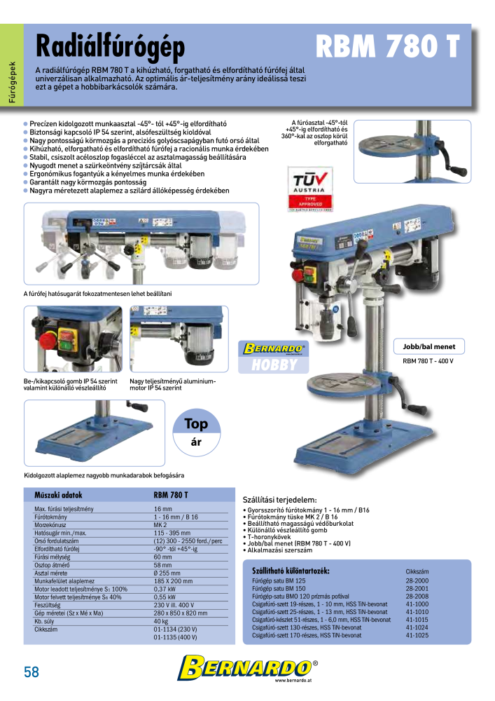 Bernardo General Catalogue Metal NR.: 2583 - Seite 60