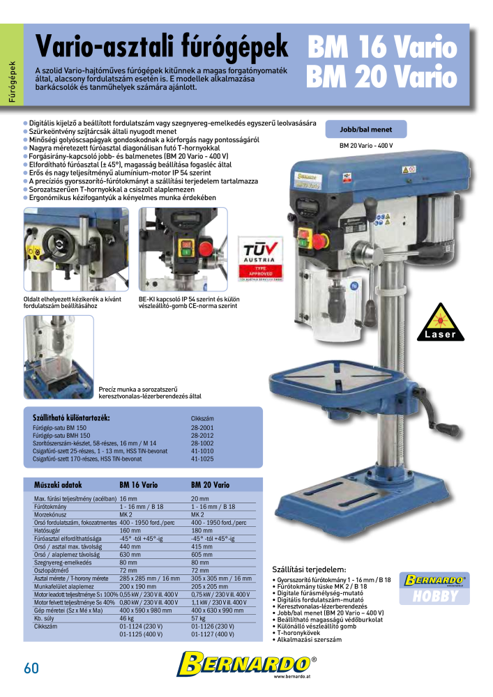 Bernardo General Catalogue Metal Nb. : 2583 - Page 62