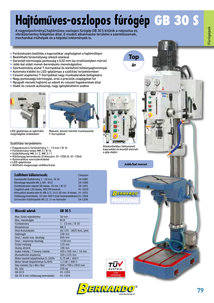 Bernardo General Catalogue Metal Nb. : 2583 - Page 81