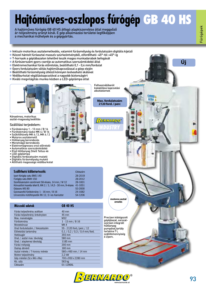 Bernardo General Catalogue Metal Nb. : 2583 - Page 95