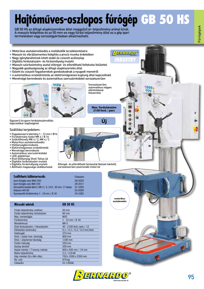 Bernardo General Catalogue Metal Nb. : 2583 - Page 97