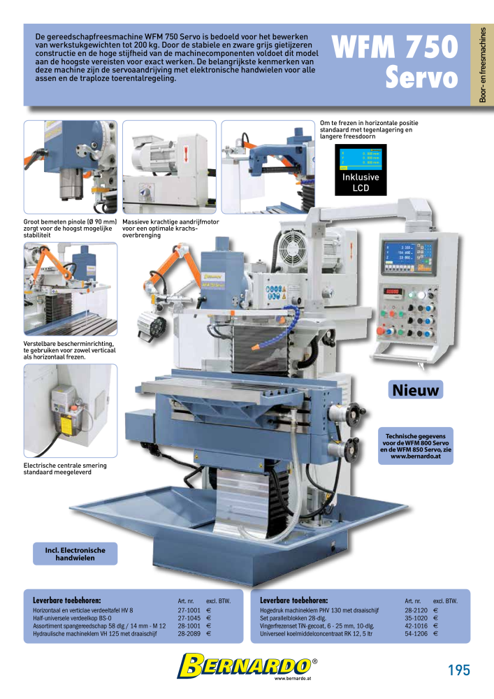 Bernardo Algemene Catalogus Metaal Č. 2584 - Strana 197