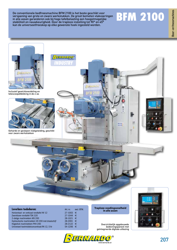 Bernardo Algemene Catalogus Metaal Č. 2584 - Strana 209