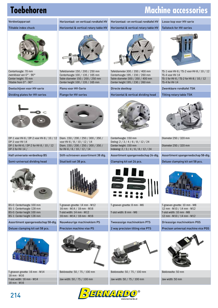 Bernardo Algemene Catalogus Metaal NR.: 2584 - Seite 216