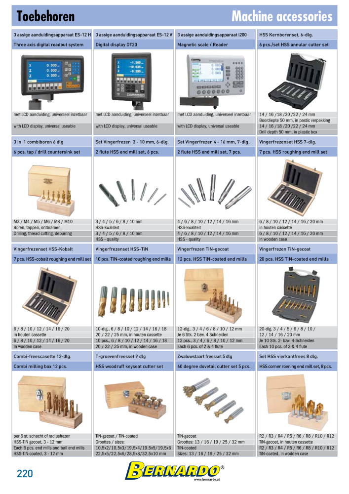 Bernardo Algemene Catalogus Metaal NR.: 2584 - Seite 222