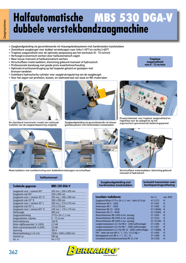 Bernardo Algemene Catalogus Metaal NR.: 2584 - Seite 364