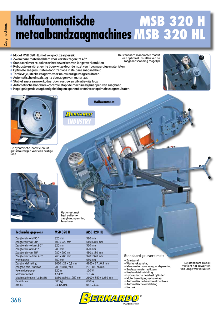 Bernardo Algemene Catalogus Metaal NR.: 2584 - Seite 370