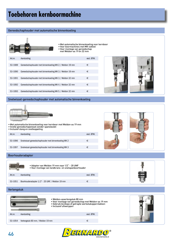 Bernardo Algemene Catalogus Metaal NR.: 2584 - Seite 48