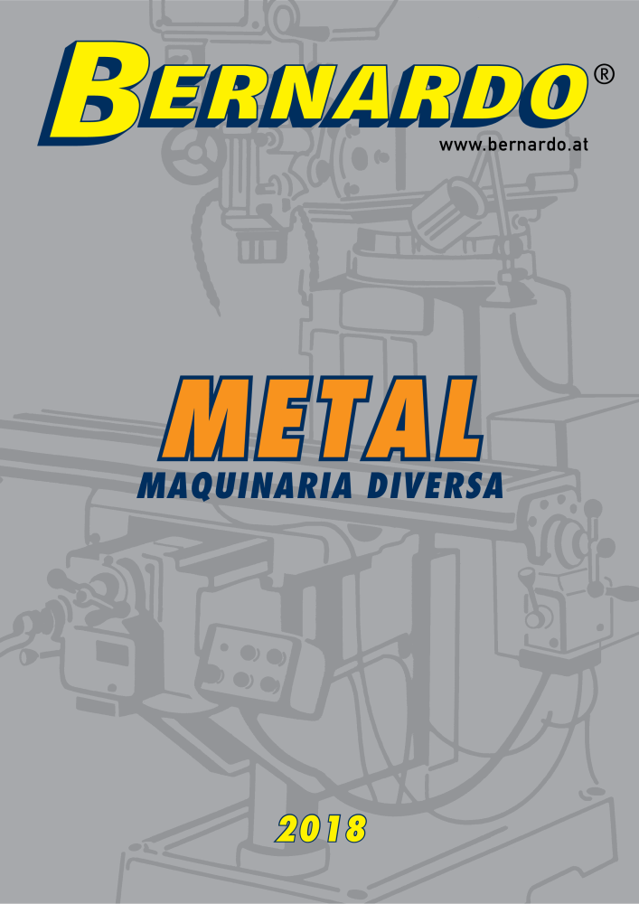 Catálogo General Bernardo Metal NO.: 2585