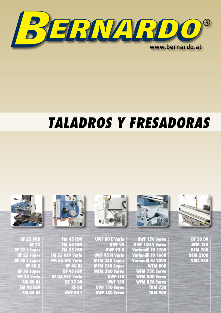 Catálogo General Bernardo Metal NR.: 2585 - Pagina 123