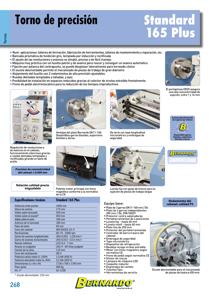 Catálogo General Bernardo Metal Nº: 2585 - Página 270