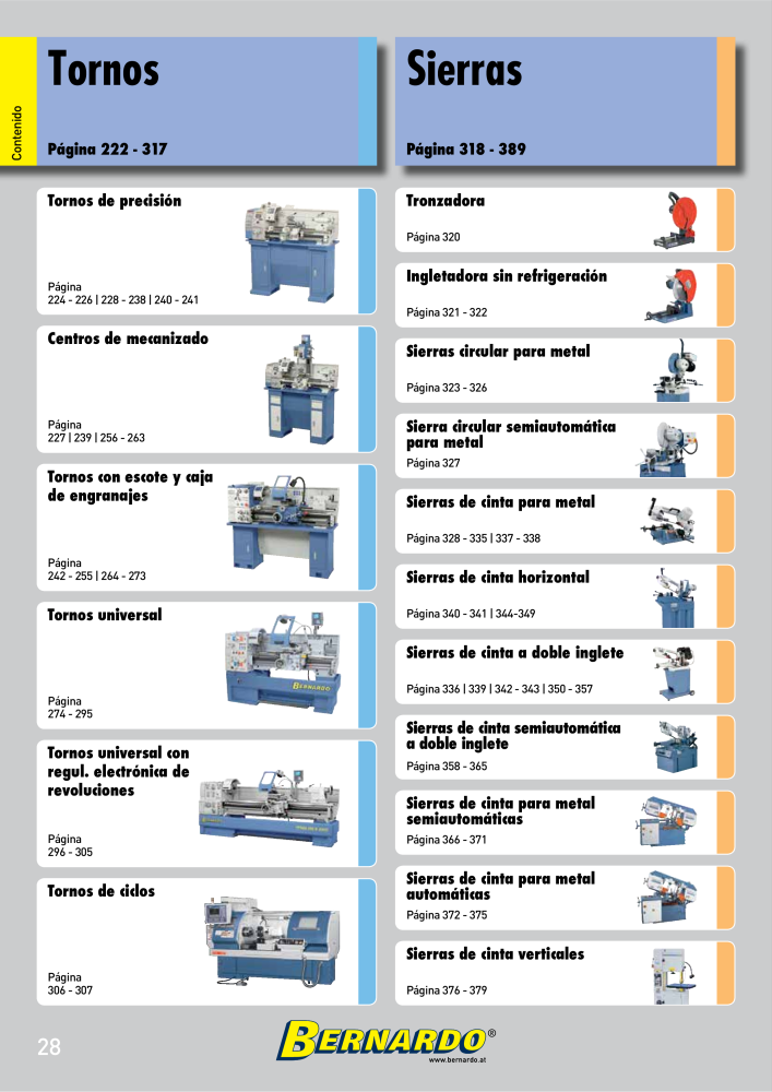 Catálogo General Bernardo Metal NR.: 2585 - Strona 30