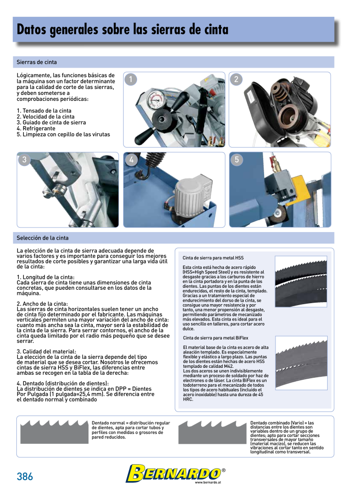 Catálogo General Bernardo Metal Č. 2585 - Strana 388