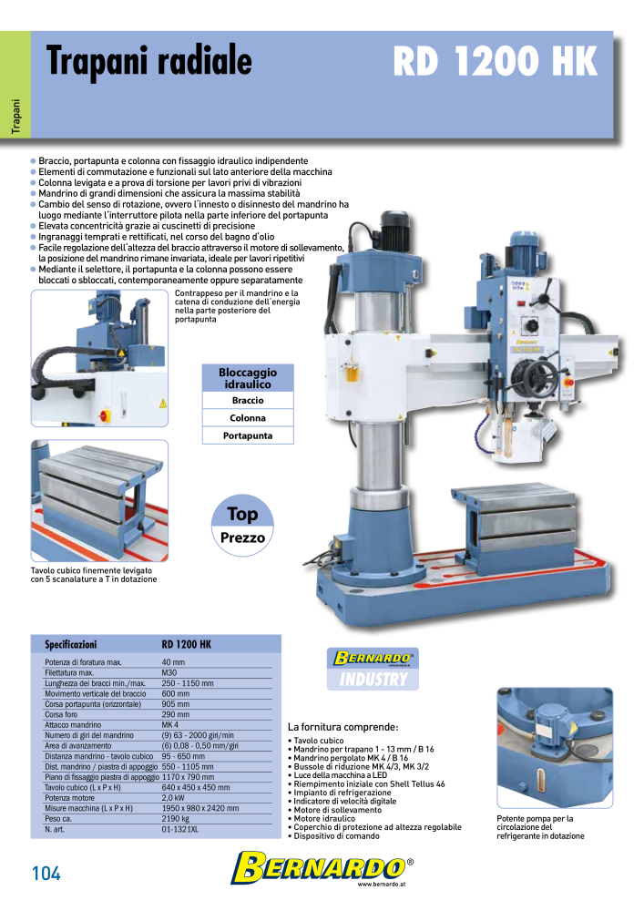 Bernardo Catalogo Generale Metallo NO.: 2587 - Page 106