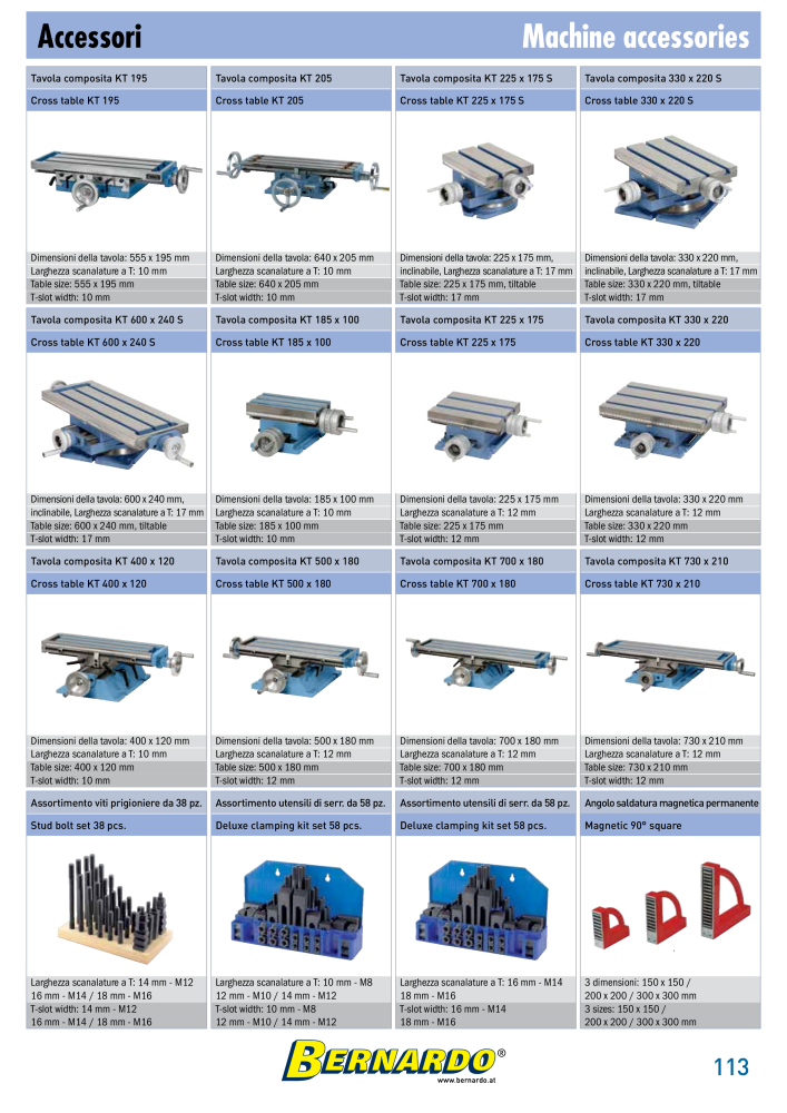 Bernardo Catalogo Generale Metallo NR.: 2587 - Seite 115