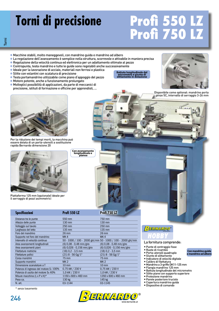 Bernardo Catalogo Generale Metallo NR.: 2587 - Pagina 248