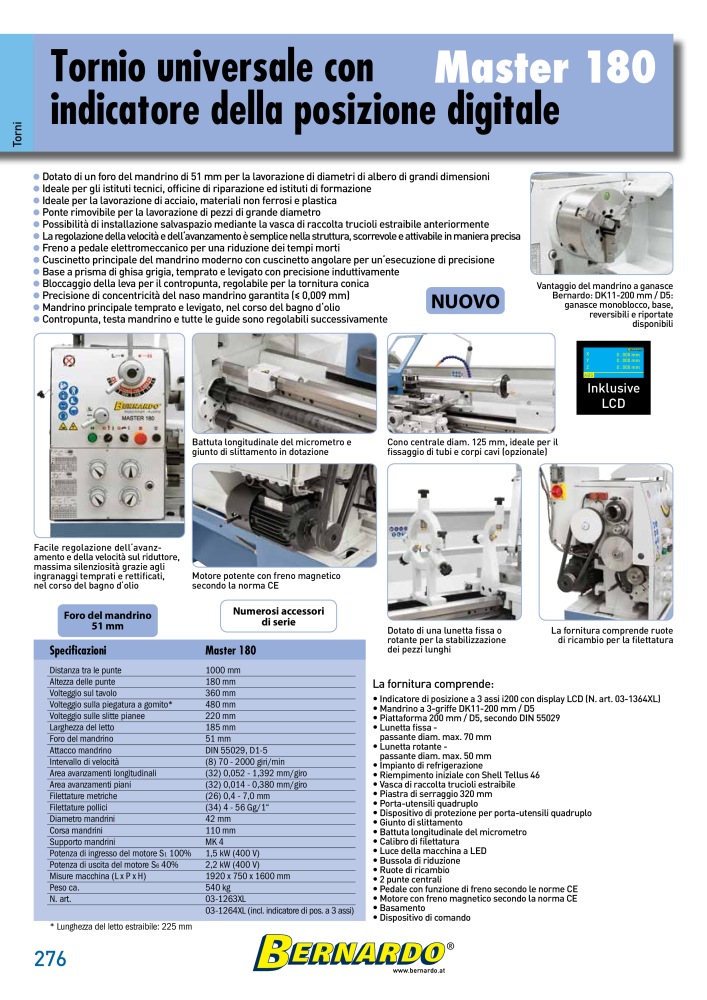 Bernardo Catalogo Generale Metallo NR.: 2587 - Pagina 278