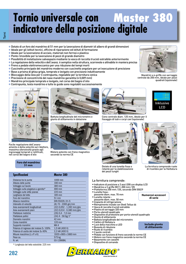 Bernardo Catalogo Generale Metallo NO.: 2587 - Page 284