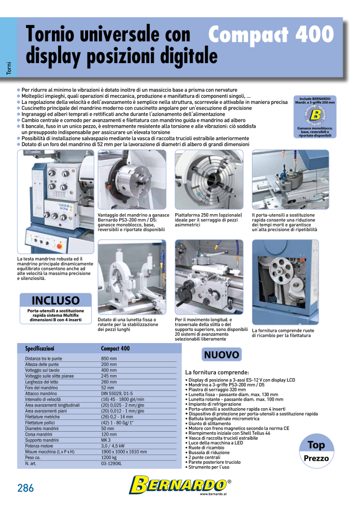 Bernardo Catalogo Generale Metallo Nº: 2587 - Página 288