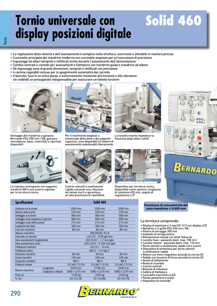 Bernardo Catalogo Generale Metallo n.: 2587 - Pagina 292