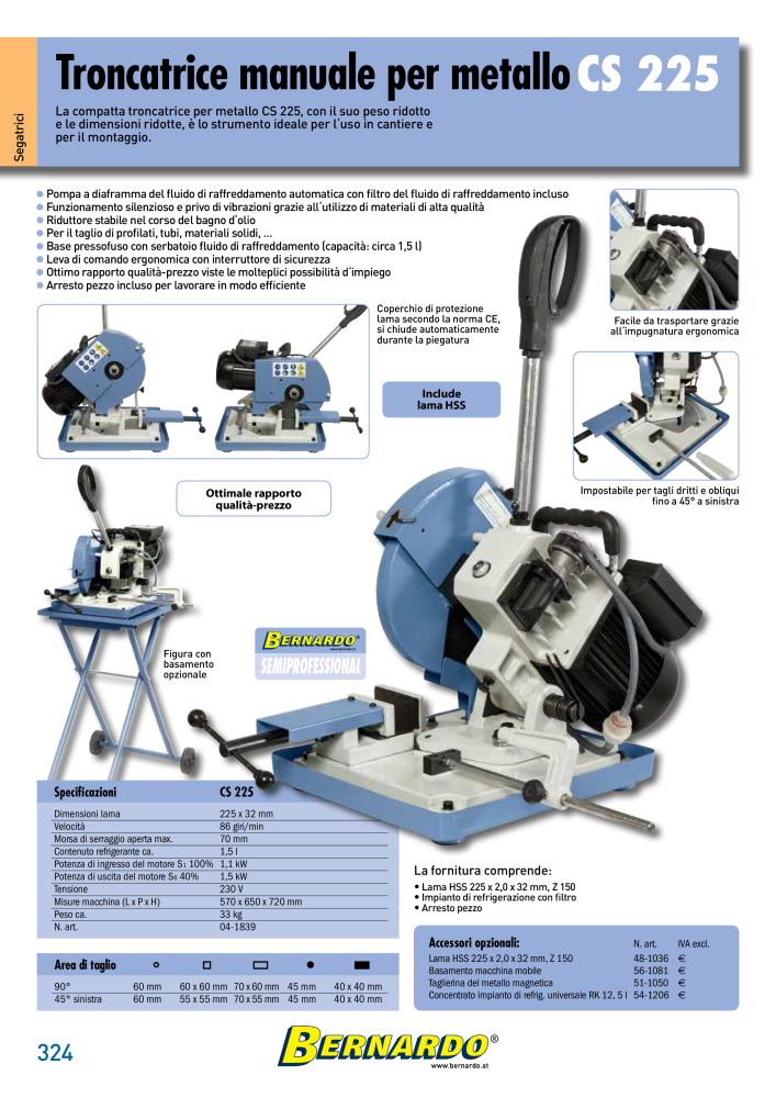 Bernardo Catalogo Generale Metallo n.: 2587 - Pagina 326