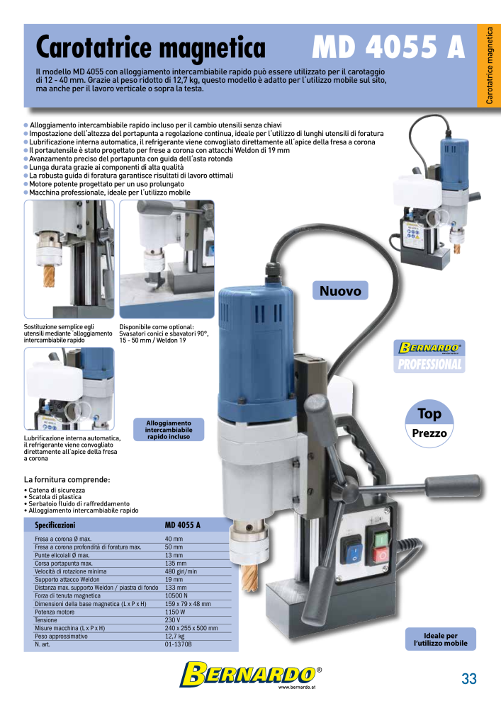 Bernardo Catalogo Generale Metallo NR.: 2587 - Seite 35