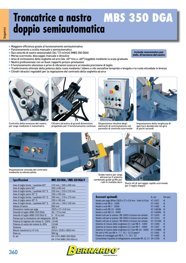 Bernardo Catalogo Generale Metallo n.: 2587 - Pagina 362