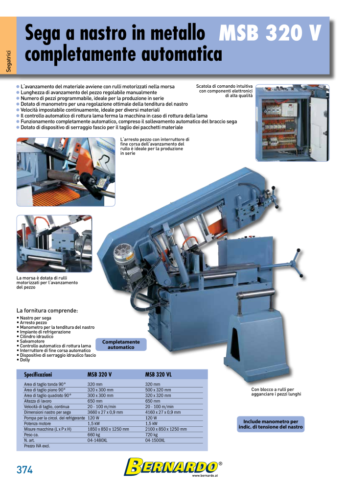 Bernardo Catalogo Generale Metallo n.: 2587 - Pagina 376