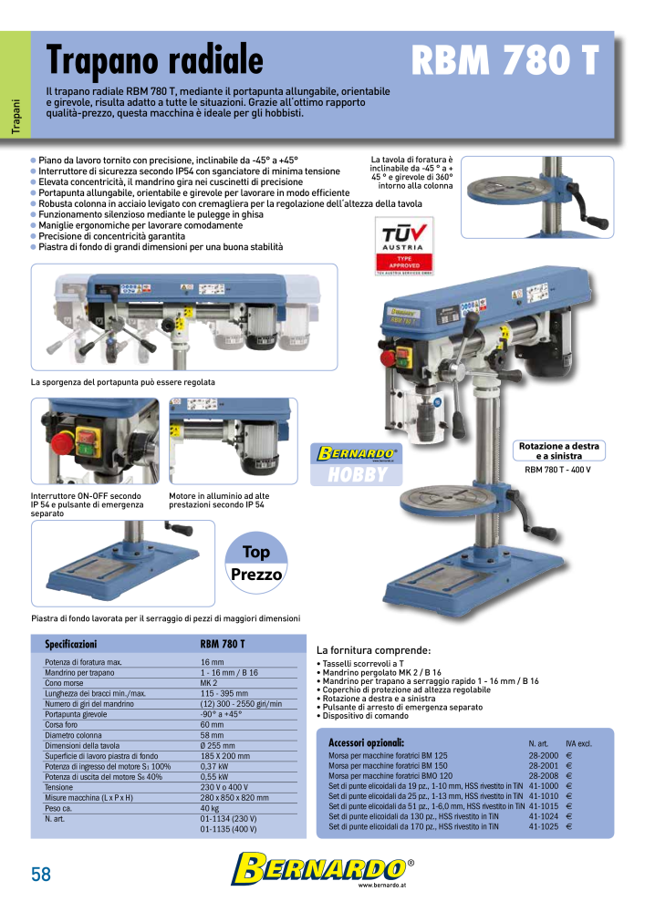 Bernardo Catalogo Generale Metallo Nº: 2587 - Página 60