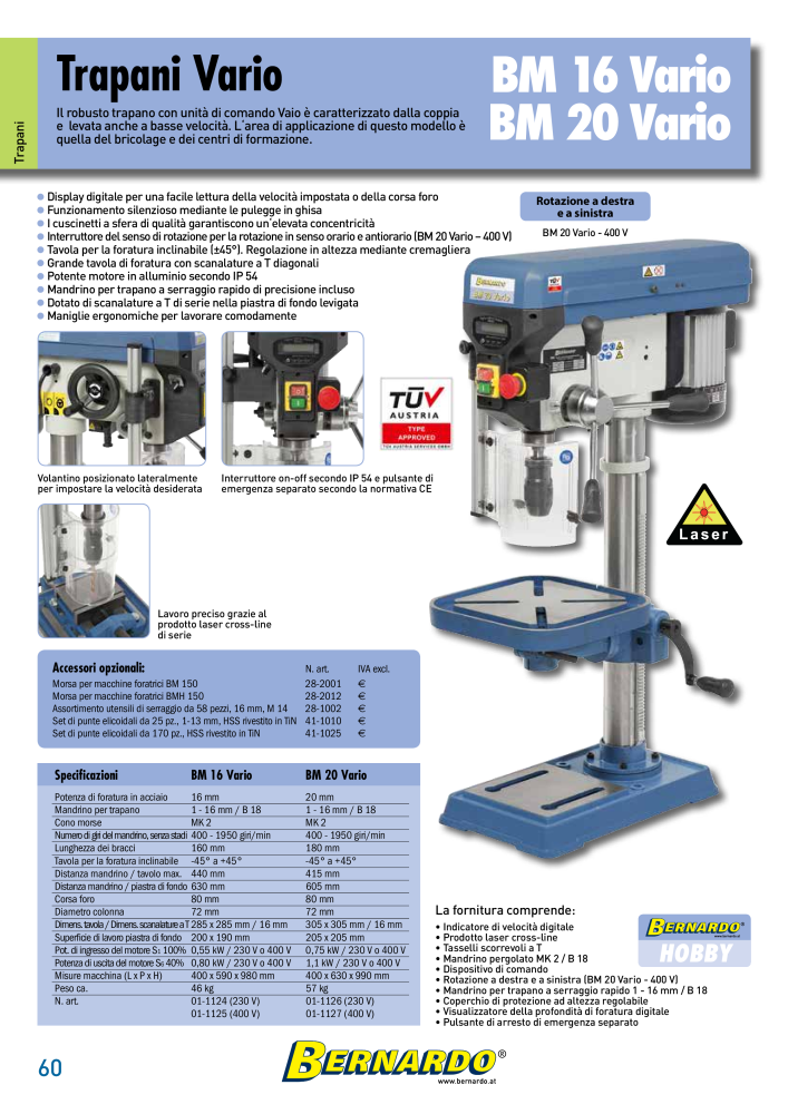 Bernardo Catalogo Generale Metallo Nº: 2587 - Página 62