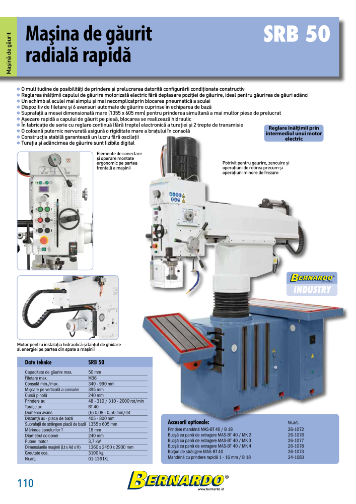 Catalogul general Bernardo metal NO.: 2589 - Page 112