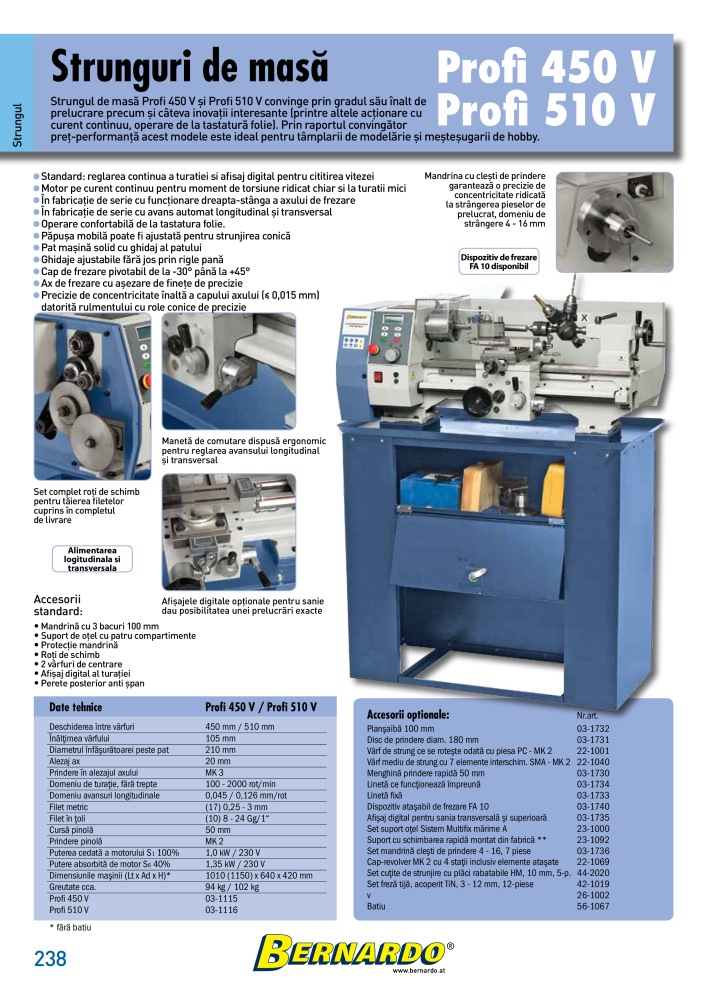 Catalogul general Bernardo metal NR.: 2589 - Strona 240