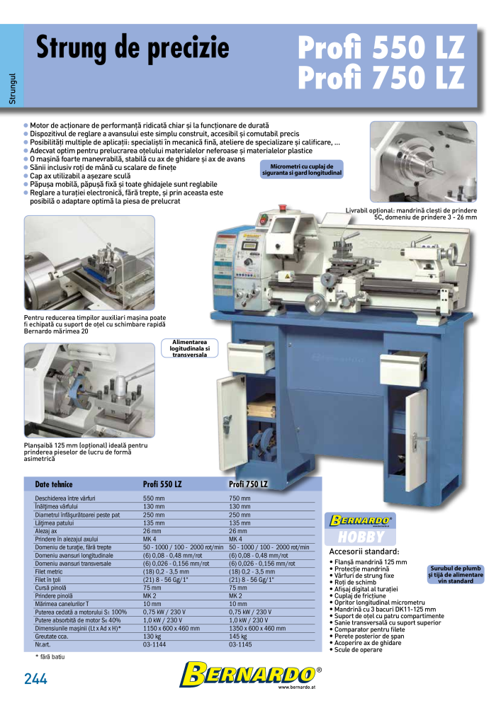 Catalogul general Bernardo metal NO.: 2589 - Page 246