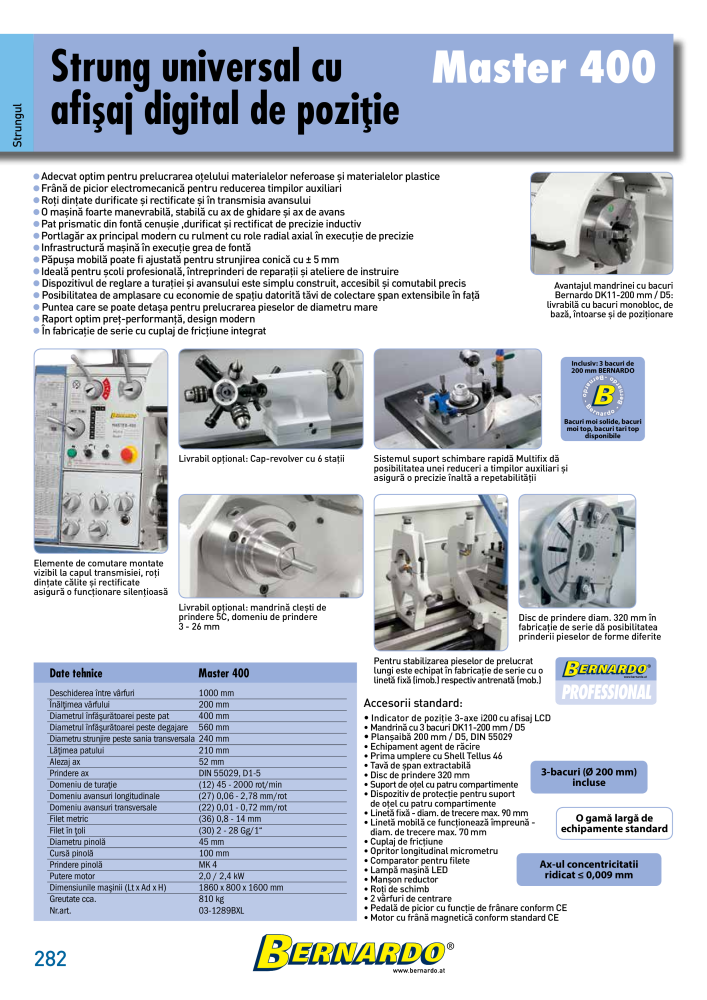 Catalogul general Bernardo metal Nº: 2589 - Página 284