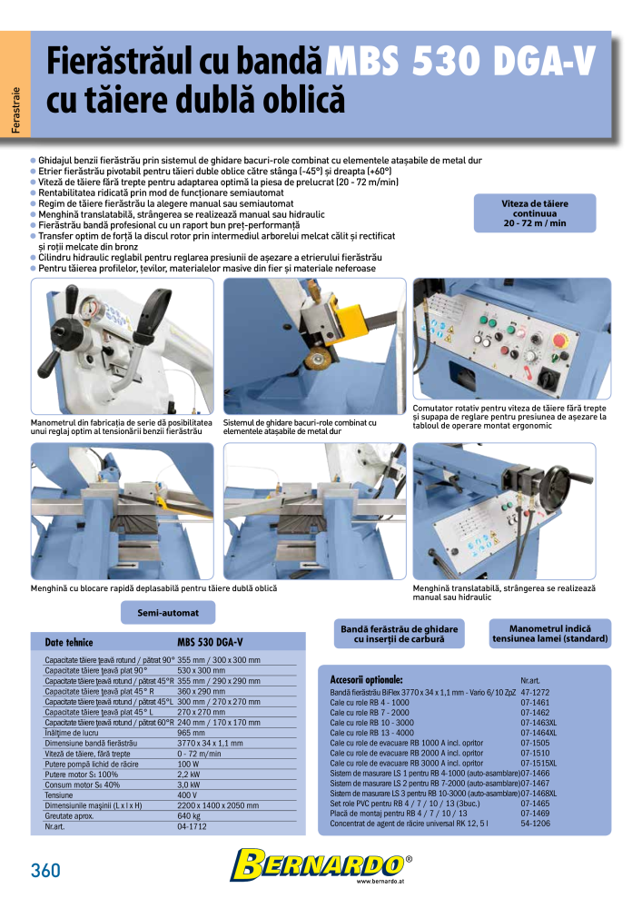 Catalogul general Bernardo metal NR.: 2589 - Seite 362