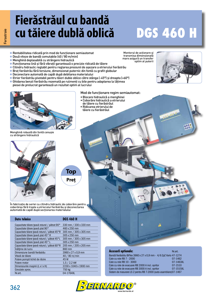 Catalogul general Bernardo metal NR.: 2589 - Pagina 364