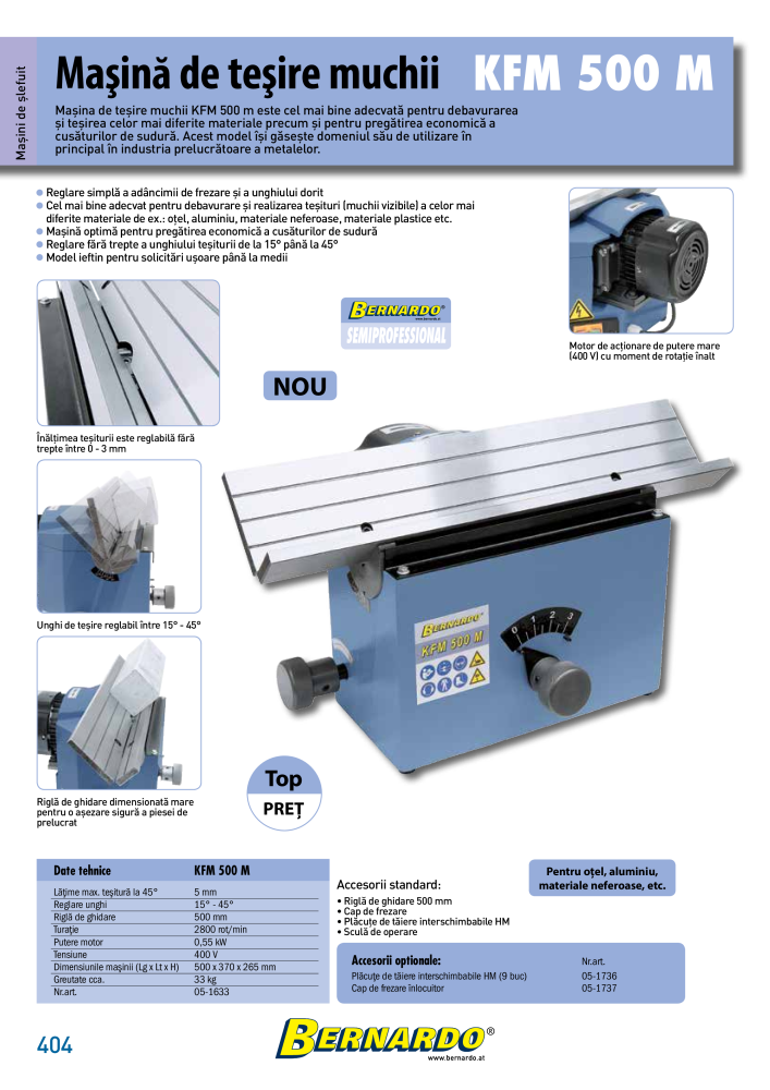 Catalogul general Bernardo metal NR.: 2589 - Strona 406