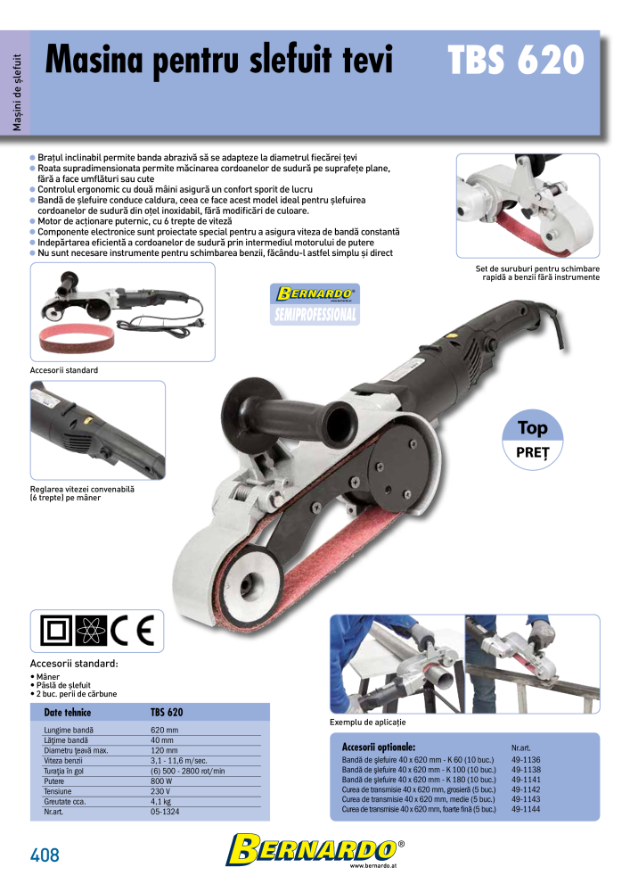 Catalogul general Bernardo metal Nº: 2589 - Página 410