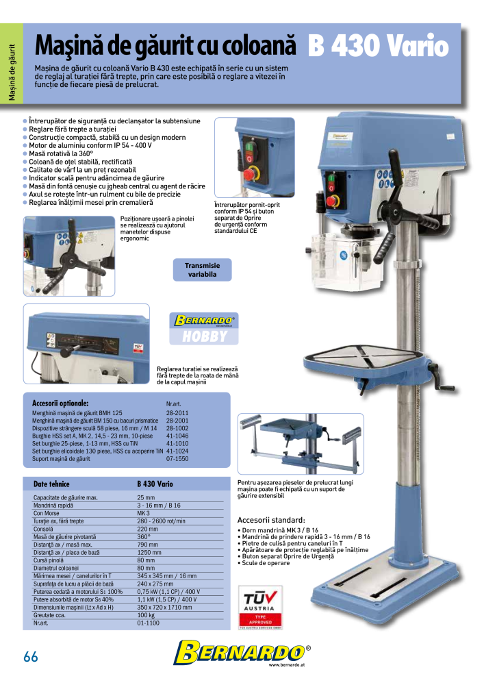 Catalogul general Bernardo metal Nº: 2589 - Página 68