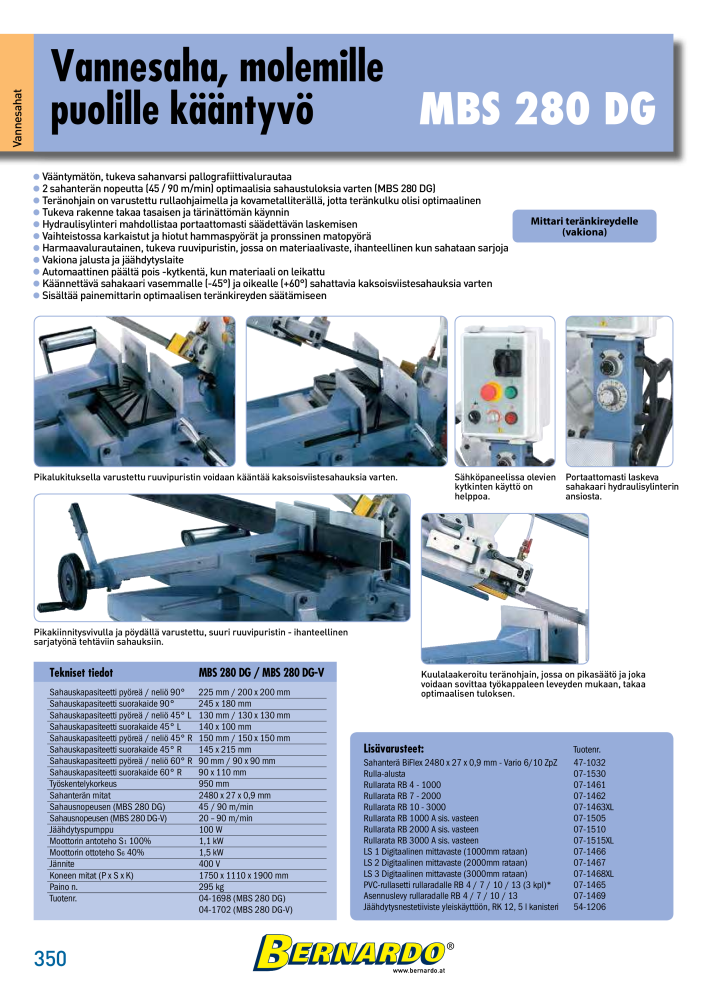 Bernardo yleinen luettelo metalli NR.: 2591 - Seite 352