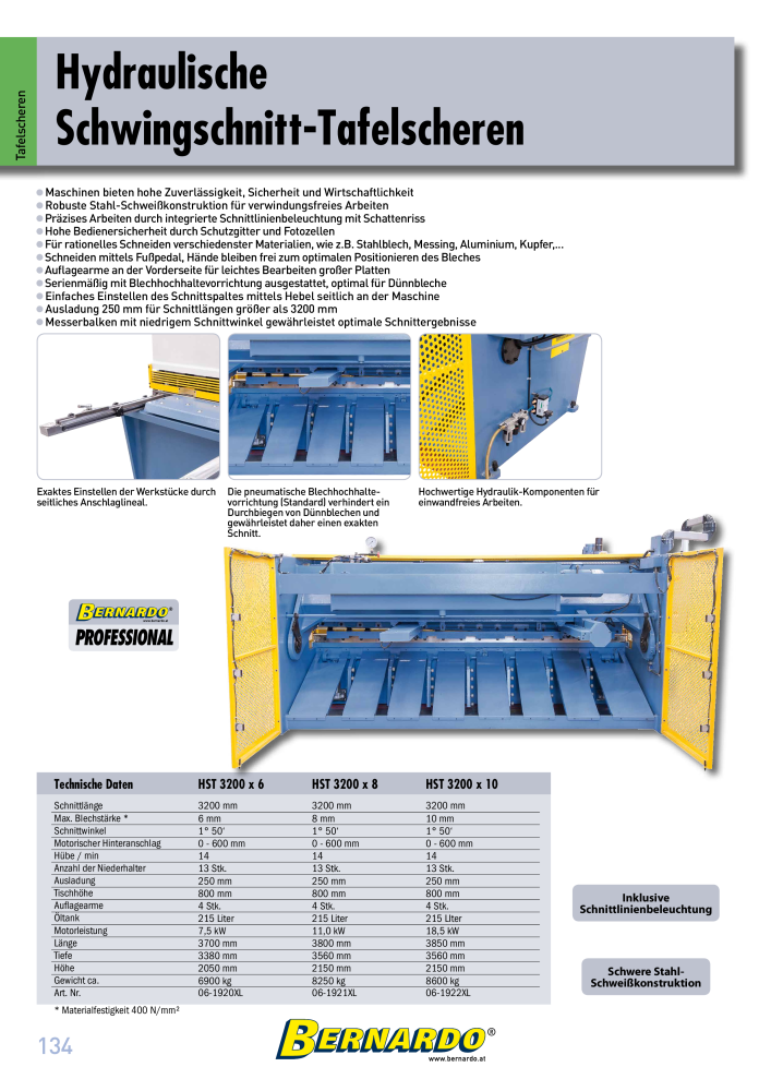 Bernardo Gesamtkatalog Blechbearbeitung NR.: 2592 - Seite 136