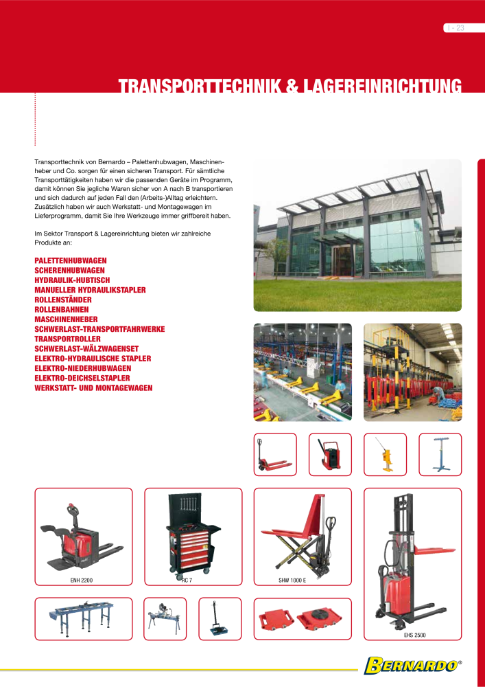 Bernardo Gesamtkatalog Blechbearbeitung NR.: 2592 - Seite 25