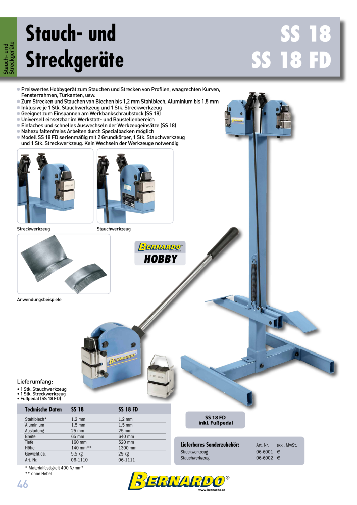 Bernardo Gesamtkatalog Blechbearbeitung NO.: 2592 - Page 48