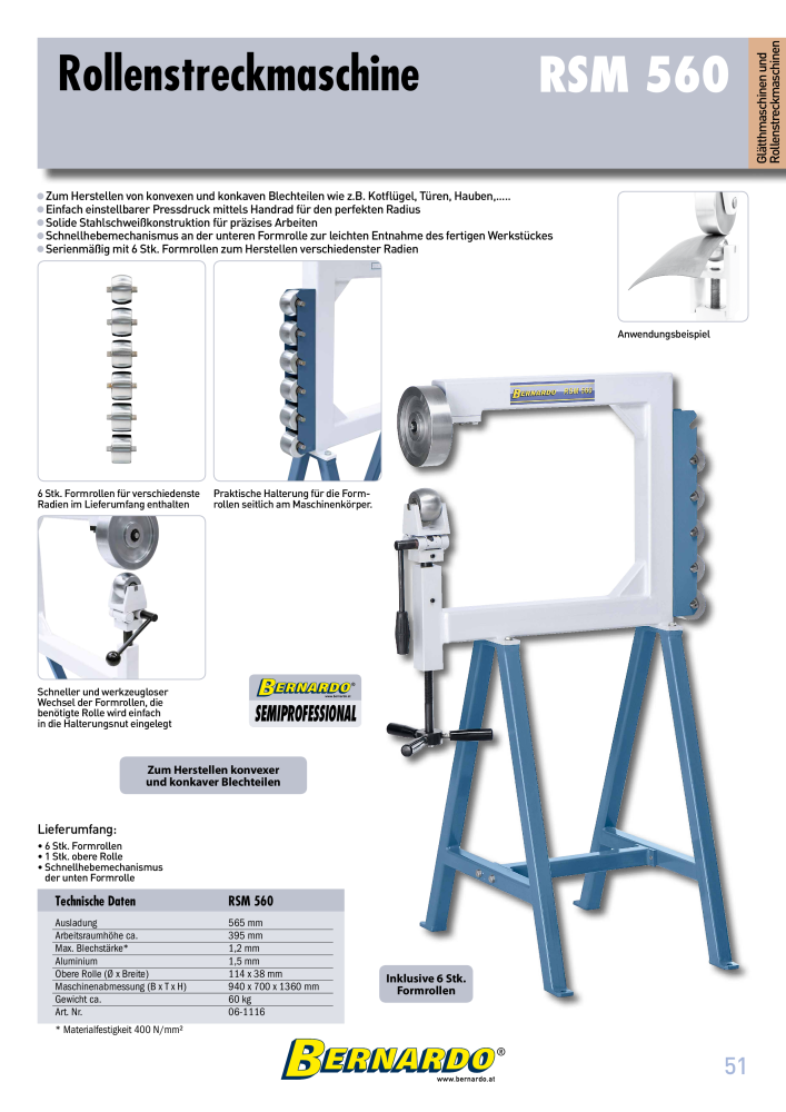 Bernardo Gesamtkatalog Blechbearbeitung NR.: 2592 - Seite 53