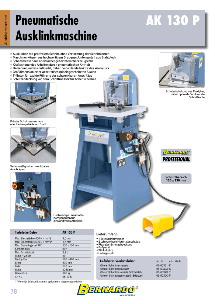 Bernardo Gesamtkatalog Blechbearbeitung NR.: 2592 - Seite 80