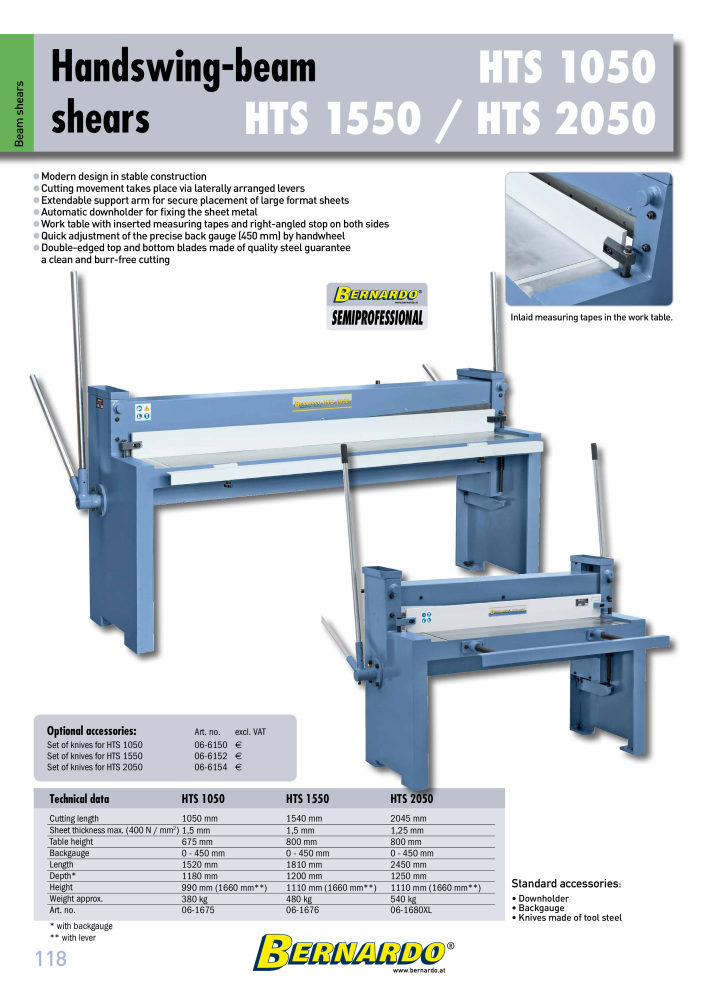 Bernardo general catalog sheet metal working NO.: 2594 - Page 120