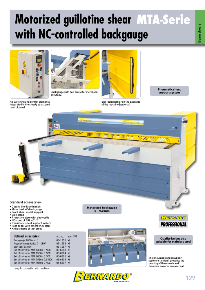 Bernardo general catalog sheet metal working NO.: 2594 - Page 131